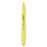 Universal Pocket Highlighter Value Pack, Fluorescent Yellow Ink, Chisel Tip, Yellow Barrel, 36/Pack (08856)