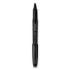 Universal Pen-Style Permanent Marker, Fine Bullet Tip, Black, Dozen (07071)
