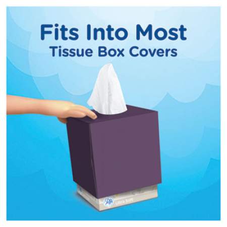 Puffs Ultra Soft Facial Tissue, 2-Ply, White, 56 Sheets/Box, 24 Boxes/Carton (35038)