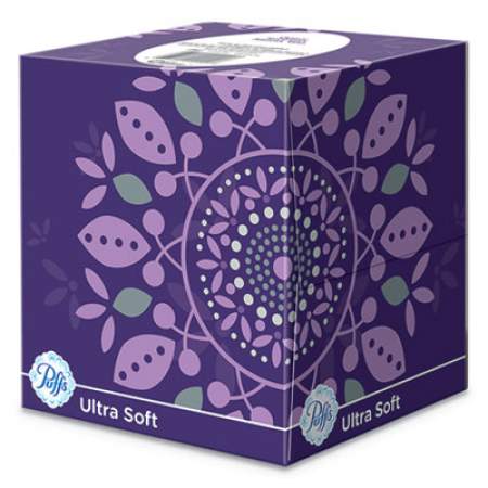 Puffs ULTRA SOFT FACIAL TISSUE, 2-PLY, WHITE, 56 SHEETS/BOX, 4 BOXES/PACK, 6 PACKS/CARTON (35295CT)