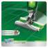 Swiffer Sweep + Vac Starter Kit with 8 Dry Cloths, 10" Cleaning Path, Green/Silver, 2 Kits/Carton (92705CT)
