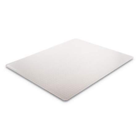 deflecto EconoMat Occasional Use Chair Mat for Low Pile Carpet, 45 x 53, Rectangular, Clear (CM11242COM)