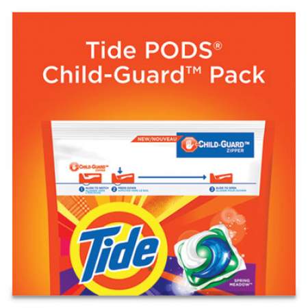Tide Pods, Laundry Detergent, Spring Meadow, 35/Pack (93127)