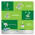 Swiffer Sweep + Vac Starter Kit with 8 Dry Cloths, 10" Cleaning Path, Green/Silver (92705KT)