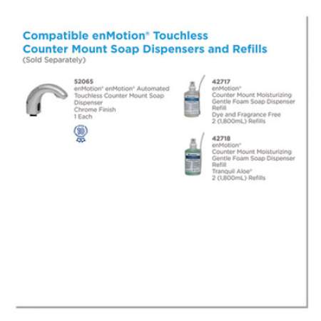 Georgia Pacific Professional GP enMotion Counter Mount Foam Soap Refill, Fragrance-Free, 1,800 mL, 2/Carton (42717)