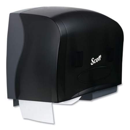 Scott Essential Coreless Twin Jumbo Roll Tissue Dispenser, 20 x 6 x 11, Black (09608)