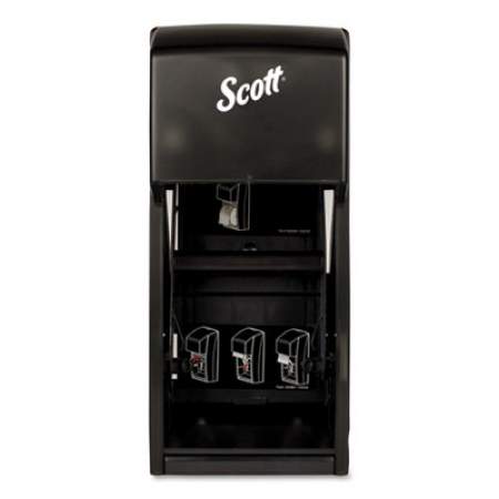 Scott Essential SRB Tissue Dispenser, 6 6/10 x 6 x 13 6/10, Plastic, Smoke (09021)