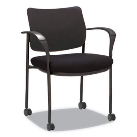 Alera IV Series Guest Chairs, Fabric Back/Seat, 24.8" x 22.83" x 32.28", Black, 2/Carton (IV4317A)