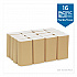 Pacific Blue Basic Folded Paper Towel, 1-Ply, 9.2 x 9.4, White, 250/Pack, 16 Packs/Carton (20204)