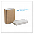 Pacific Blue Basic Folded Paper Towel, 1-Ply, 9.2 x 9.4, White, 250/Pack, 16 Packs/Carton (20204)