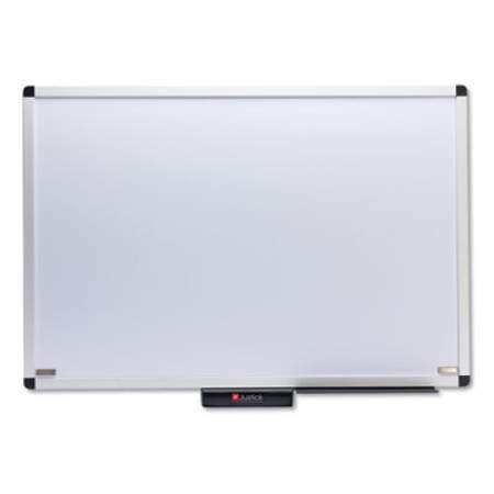 Justick by Smead Dry-Erase Board with Frame, 36" x 24", White (02571)