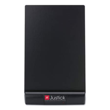Smead Justick Frameless Electro-Surface Desktop Organizer and Copy Holder, 8" x 11", Black (02550)