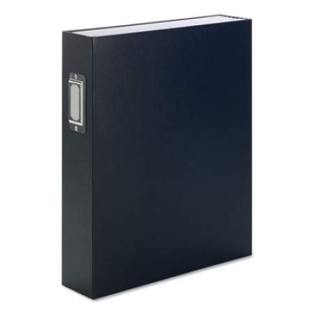 Smead Book Shelf Organizer w/ SuperTab, 2.5" Expansion, 6 Sections, 1/3-Cut Tab, Letter Size, Monaco Blue/White (70867)