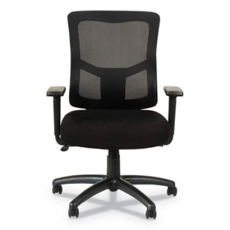 Alera Elusion II Series Mesh Mid-Back Swivel/Tilt Chair, Adjustable Arms, Supports 275lb, 17.51" to 21.06" Seat Height, Black (ELT4214F)