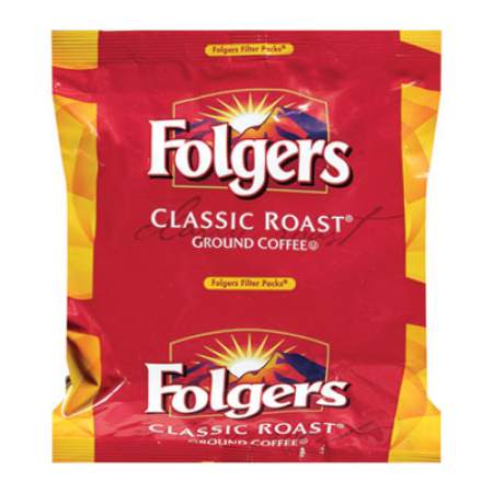 Folgers Coffee Filter Packs, Regular, 1.05 oz Filter Pack, 40/Carton (52320)