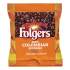 Folgers Coffee, 100% Colombian, Ground, 1.75oz Fraction Pack, 42/Carton (06451)