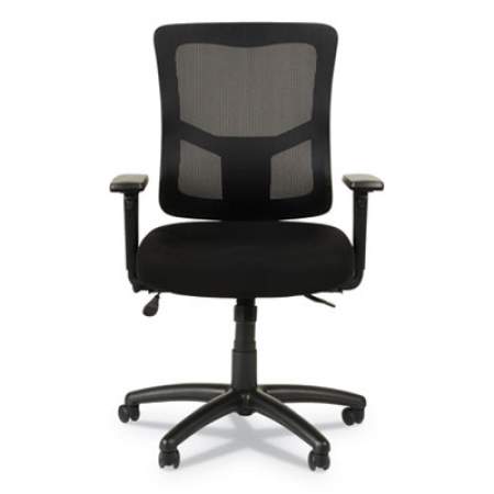 Alera Elusion II Series Mesh Mid-Back Synchro Seat Slide Chair, Supports Up to 275 lb, 17.51" to 21.06" Seat Height, Black (ELT4214S)