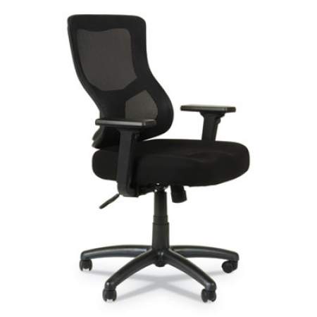 Alera Elusion II Series Mesh Mid-Back Swivel/Tilt Chair, Adjustable Arms, Supports 275lb, 17.51" to 21.06" Seat Height, Black (ELT4214F)