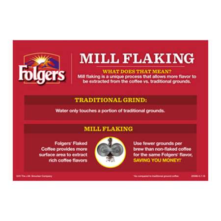 Folgers Coffee Filter Packs, Classic Roast, 1.4 oz Pack, 40/Carton (10117)