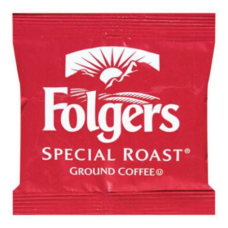 Folgers Ground Coffee, Fraction Packs, Special Roast, 0.8 oz,  42/Carton (06897)