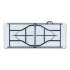 Alera Fold-in-Half Resin Folding Table, 72w x 29.63d x 29.25h, White (FR72H)