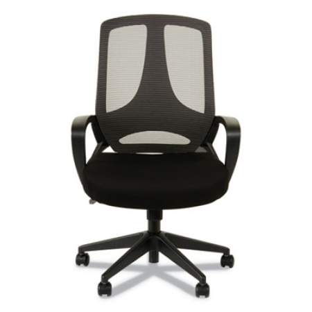 Alera MB Series Mesh Mid-Back Office Chair, Supports Up to 275 lb, 18.11" to 21.65" Seat Height, Black (MB4718)