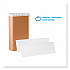 Pacific Blue Basic M-Fold Paper Towels, 1-Ply, 9.2 x 9.4, White, 250/Pack, 16 Packs/Carton (24590)