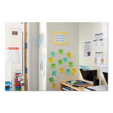 Post-it Extreme Notes Water-Resistant Self-Stick Notes, Multi-Colored, 3" x 3", 45 Sheets, 3/Pack (XTRM333TRYMX)