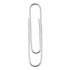 Universal Paper Clips, Jumbo, Silver, 100 Clips/Box, 10 Boxes/Pack (72240)