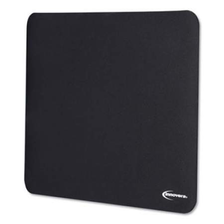 Innovera Latex-Free Mouse Pad, Black (52448)