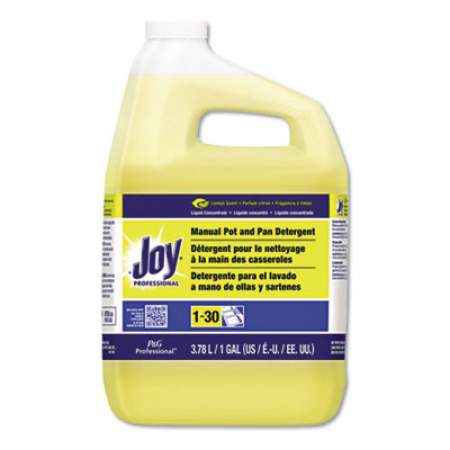 Joy Dishwashing Liquid, Lemon Scent, One Gallon Bottle, 4/Carton (57447CT)