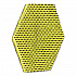 Dual Purpose Scour Pad, 5 x 5.75, Green/Yellow, 15/Carton (96HEX)