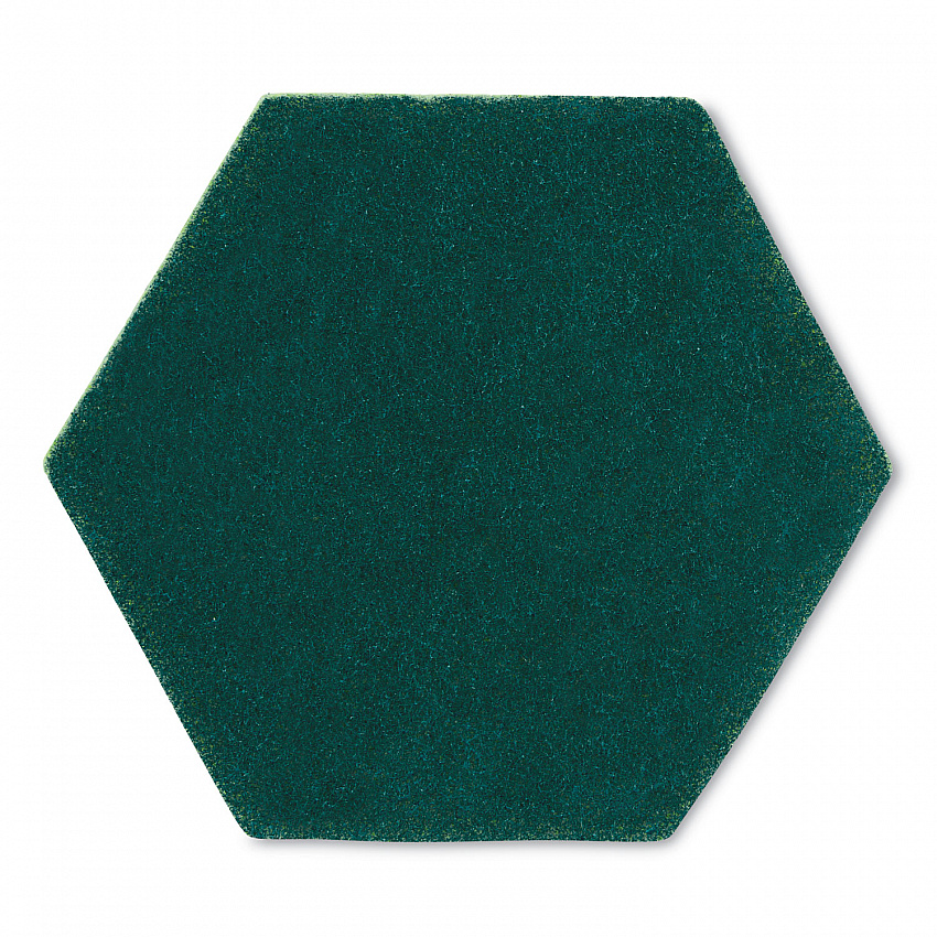 Dual Purpose Scour Pad, 5 x 5.75, Green/Yellow, 15/Carton (96HEX)