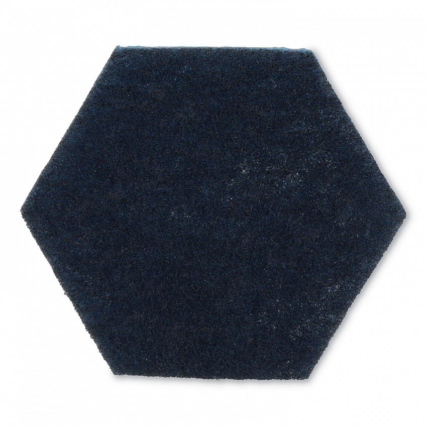 Low Scratch Scour Pad 2000HEX, 5.75 x 5, Blue, 15/Carton (2000HEX)