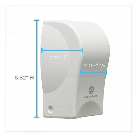 ActiveAire Powered Whole-Room Freshener Dispenser, 4.38 x 4 x 7.81, White (53287A)