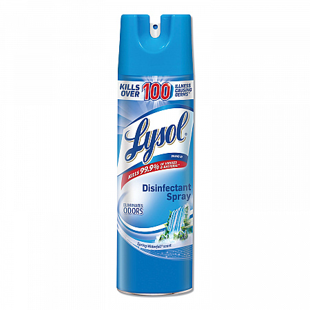 Disinfectant Spray, Spring Waterfall Scent, 19 oz Aerosol Spray (79326CT)