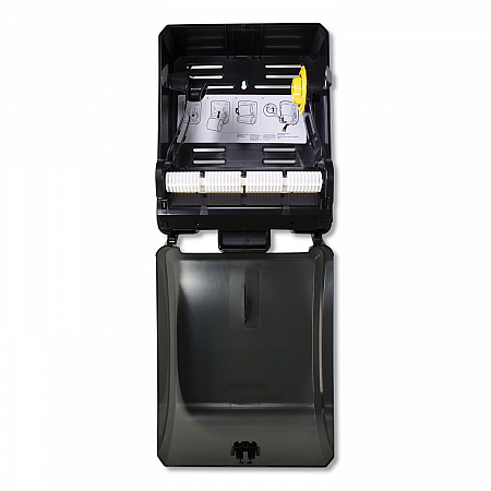 Xtra Mechanical Hands-Free Towel Dispenser, 12.31 x 9.31 x 15.94, Black (29GREEN)