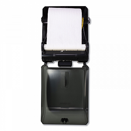 Xtra Mechanical Hands-Free Towel Dispenser, 12.31 x 9.31 x 15.94, Black (29GREEN)