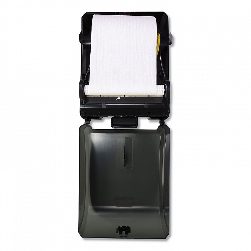 Xtra Mechanical Hands-Free Towel Dispenser, 12.31 x 9.31 x 15.94, Black (29GREEN)