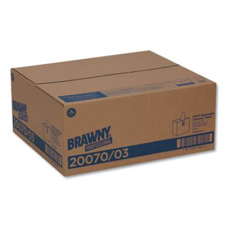 Brawny Professional Medium Duty Premium DRC Wipers, 9 1/4 x 16 3/8, White, 90 Wipes/Box, 10 Boxes/Carton (2007003CT)