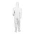 KleenGuard A45 PREP AND PAINT COVERALLS, WHITE, 3X-LARGE, 25/CARTON (41518)