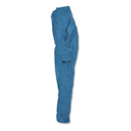 KleenGuard A20 Breathable Particle Protection Coveralls, Blue, Large, 24/carton (58533)