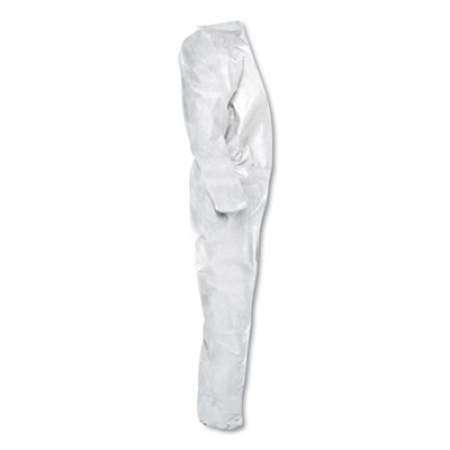 KleenGuard A20 Elastic Back Wrist/ankle Coveralls, X-Large, White, 24/ctn (49102)