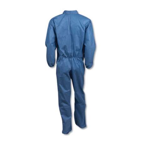KleenGuard A20 Coveralls, Microforce Barrier Sms Fabric, Blue, 2x-Large, 24/carton (58505)