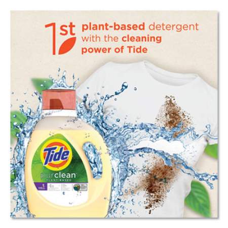 Tide PurClean Liquid Laundry Detergent, Honey Lavender, 32 Loads, 46 oz Bottle, 6/Carton (42046)