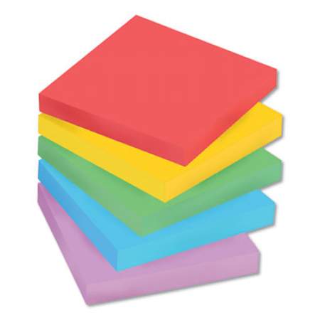 Post-it Notes Super Sticky Pads in Marrakesh Colors, 3 x 3, 90-Sheet, 5/Pack (6545SSAN)