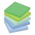 Post-it Notes Super Sticky Recycled Notes in Bora Bora Colors, 3 x 3, 70-Sheet, 24/Pack (65424SSTCP)