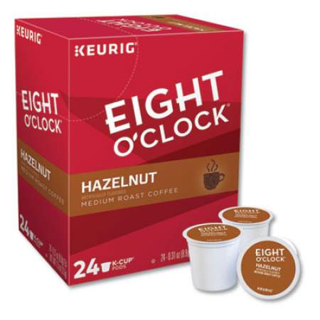 Eight O'Clock Hazelnut Coffee K-Cups, 24/Box (6406)