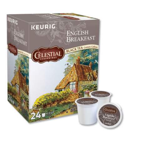 Celestial Seasonings English Breakfast Black Tea K-Cups, 96/Carton (14731CT)