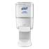 PURELL Push-Style Hand Sanitizer Dispenser, 1,200 mL, 5.25 x 8.56 x 12.13, White (502001)